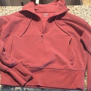 Old Navy Men's Zip-Up Sweater - Rust